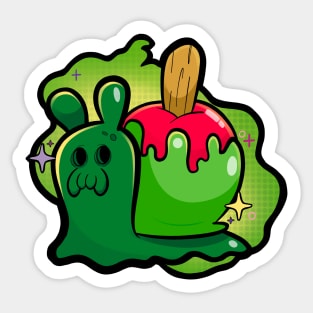 Candy Apple Slimon Sticker